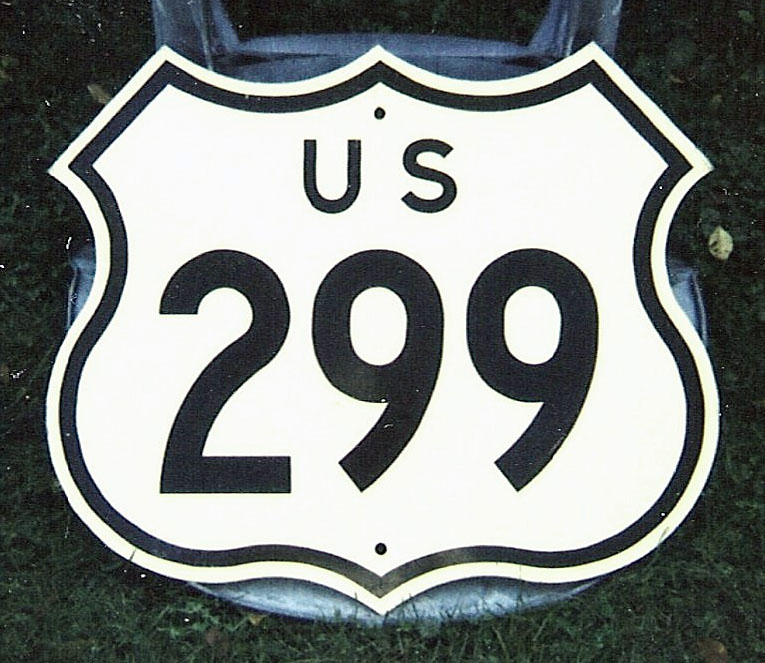 1960s highway marker.