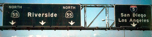 Early 1960s guide signs.
