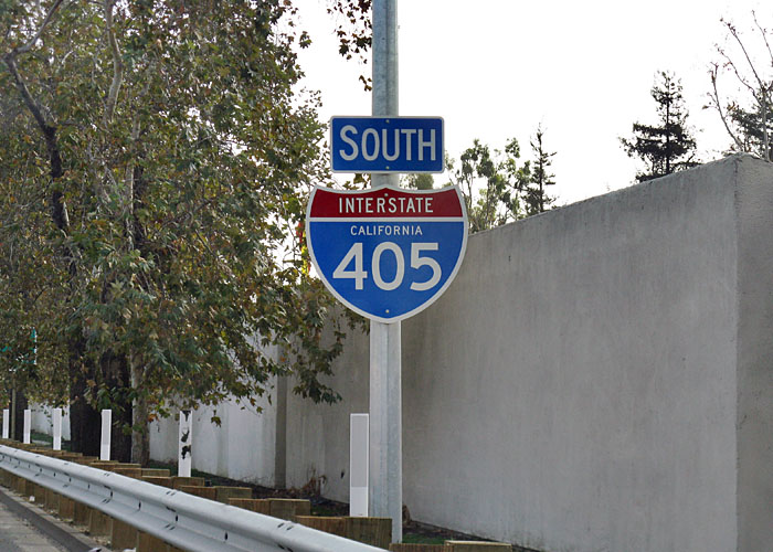 Mainline I-405 shield.