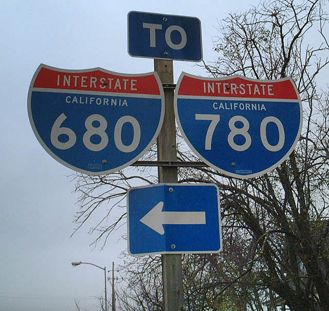 Trailblazer along southbound California 29 in Vallejo.