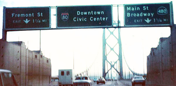 Route 480 was the Embarcadero Freeway until 1989.
