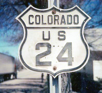 Late 1930s highway marker, still in the wild after 40+ years.