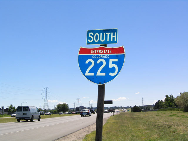 Southbound Interstate 225 between Alameda Avenue and Iliff Avenue.