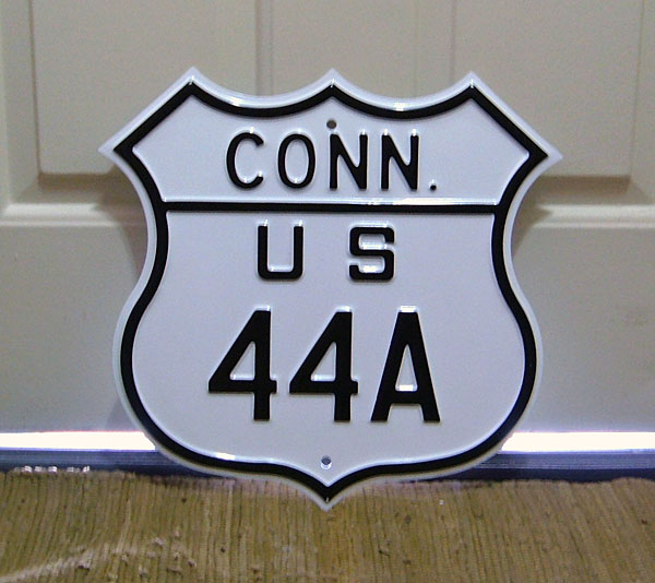 1940s highway marker.