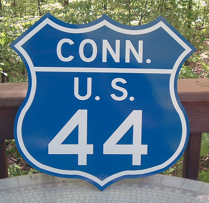 1950s highway marker.