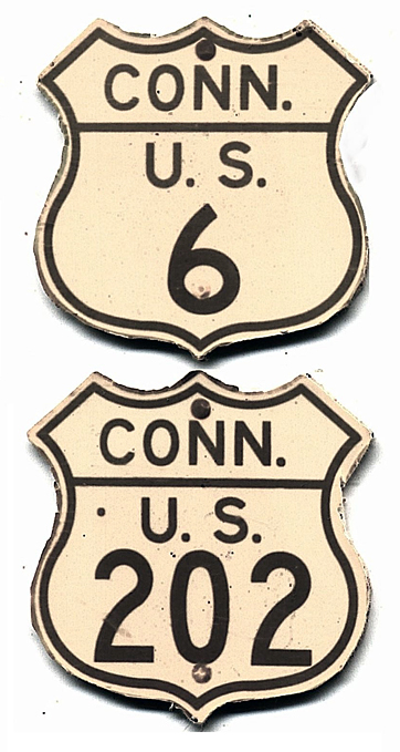 1950s highway marker.