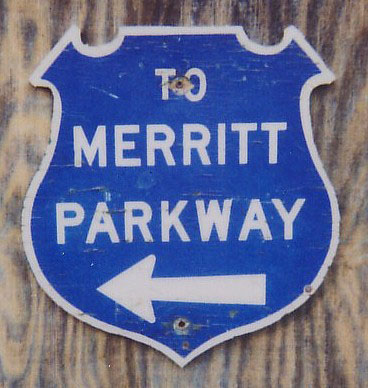 1950s highway marker.