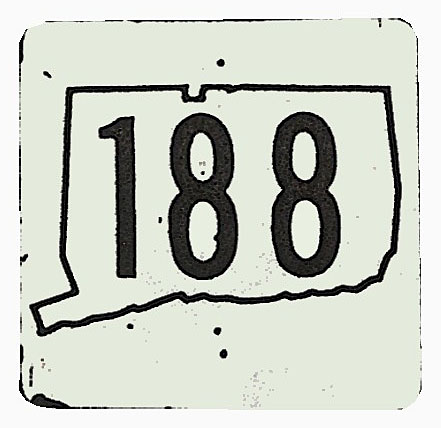 1960s highway marker.