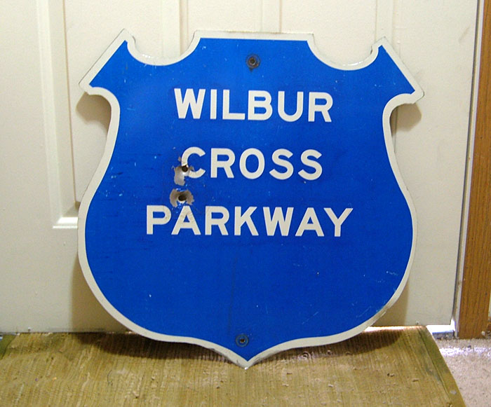 1970s highway marker.