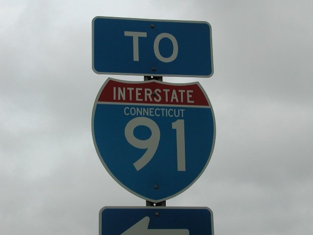 North of Hartford.