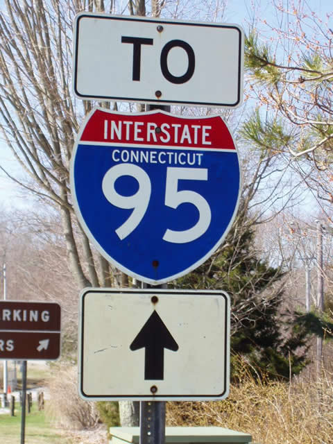 Connecticut Welcome Center trailblazer.