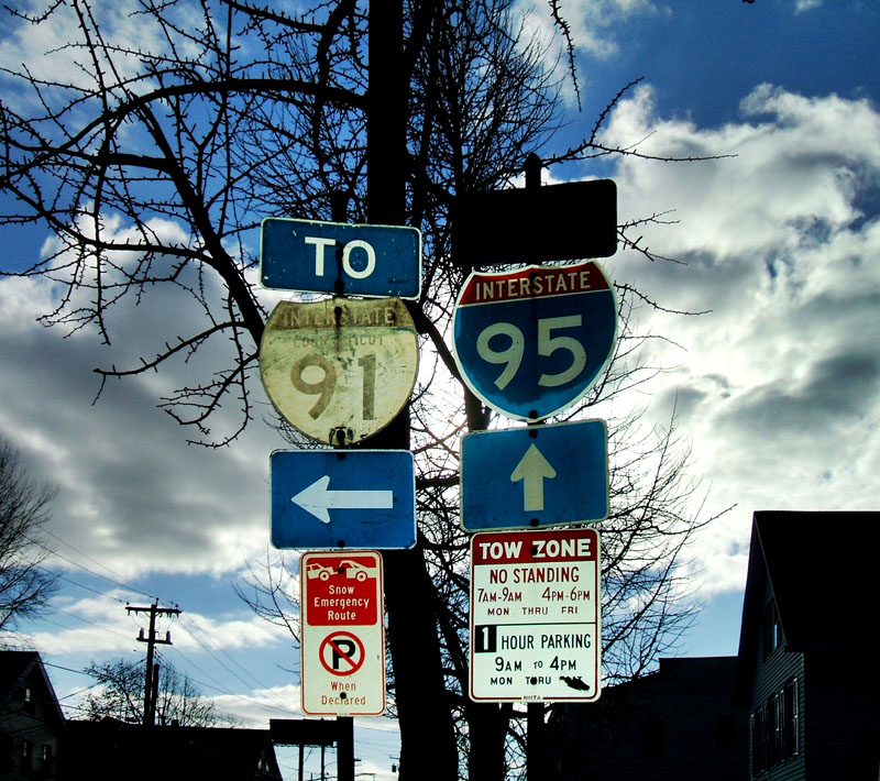 Pair of trailblazers in downtown New Haven.