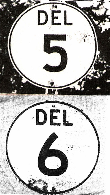 1960s highway marker.