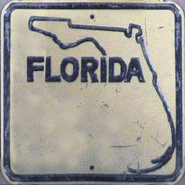 1950s highway marker.