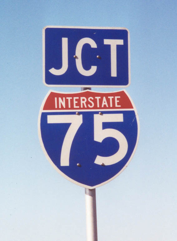 Junction sign along westbound Manatee County Route 6 at Exit 228.