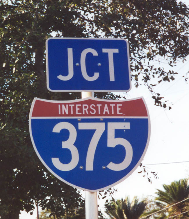 Trailblazer at east end of freeway near U.S. 92 in St. Petersburg.