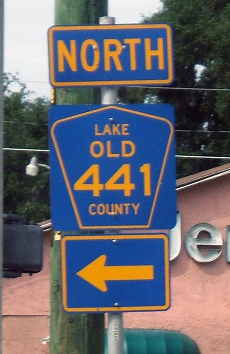 Old US-441 in Lake County.