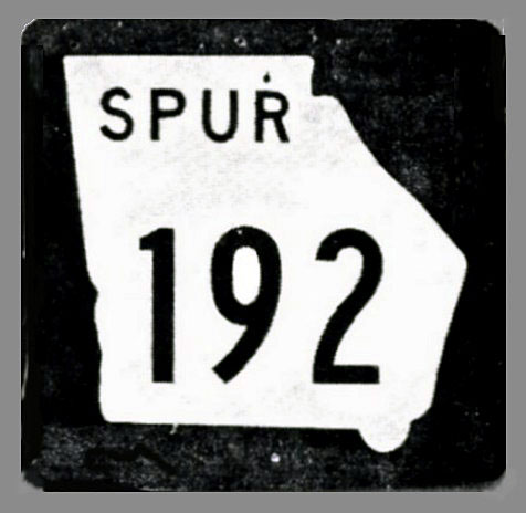 1960s highway marker.