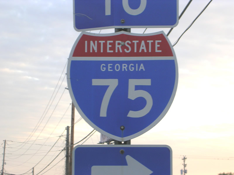 South end of Georgia 71 at U.S. 41.