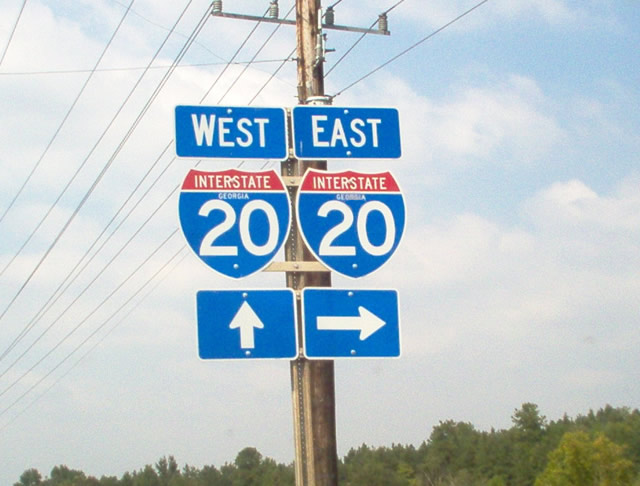 Camp Creek Parkway terminus at I-20 (or GA 6 westbound).