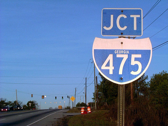 Georgia 74 wb at Exit 5.