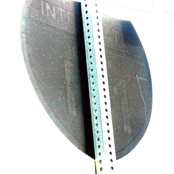 Original H-1 shield, resurfaced in black and reprinted on the other side with a much more modern design.