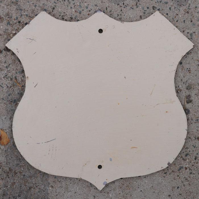 Reverse side of US-18 shield.