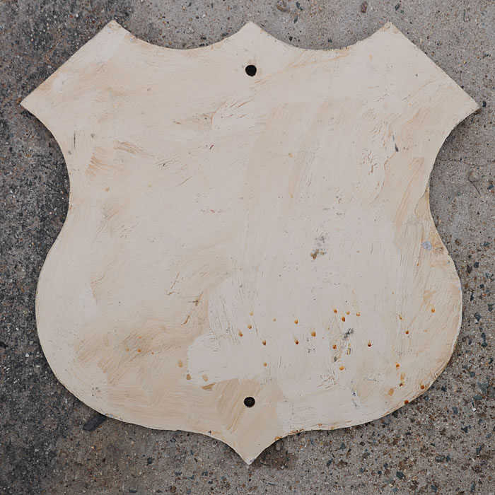 Reverse side of US-32 shield.