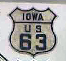 1920s highway marker.