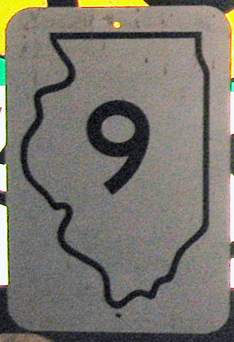 1950s highway marker.