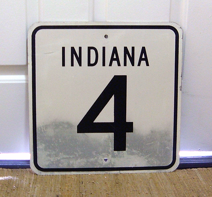 1950s highway marker.
