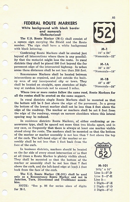 Scans from 1962 Indiana MUTCD by Michael Summa.