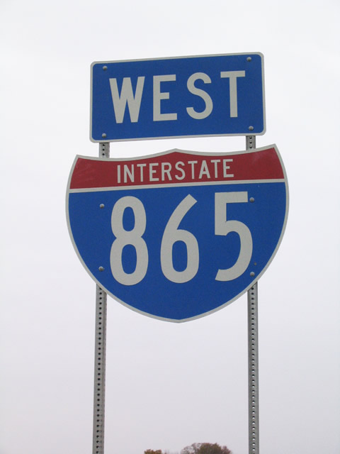 Only westbound reassurance shield.
