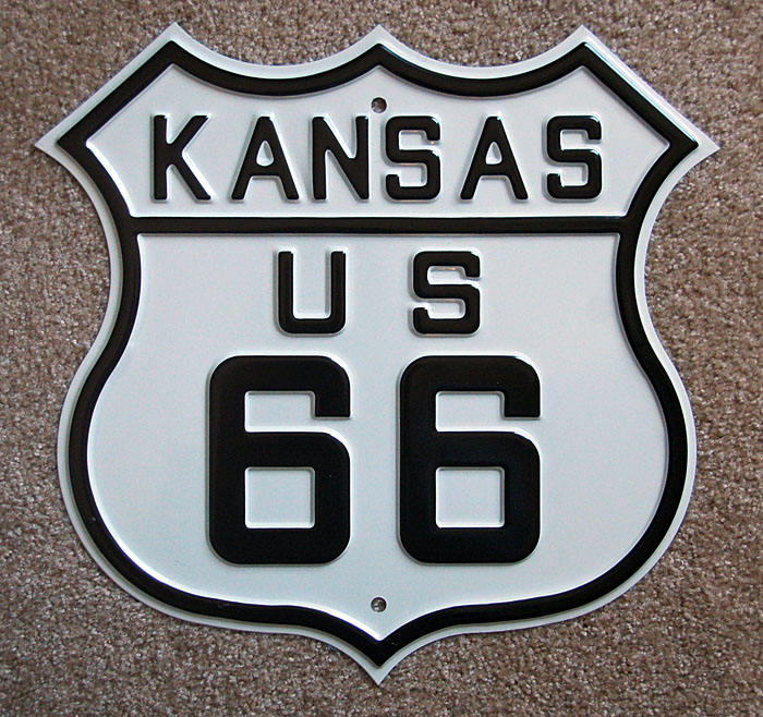 1920s highway marker.