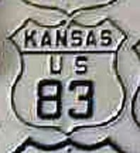 1920s highway marker.