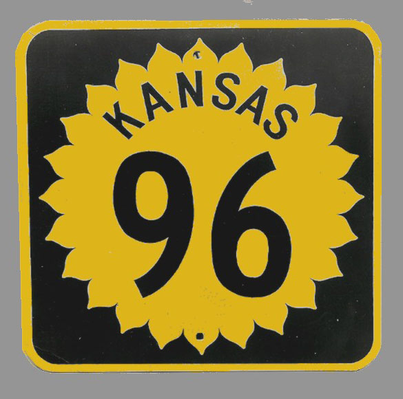 1950s highway marker.