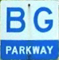 1970s highway marker.