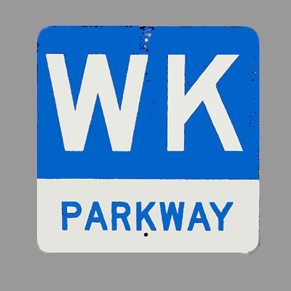 1970s highway marker.