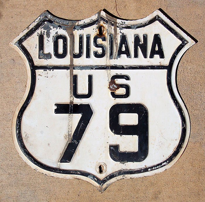 1930s highway marker.