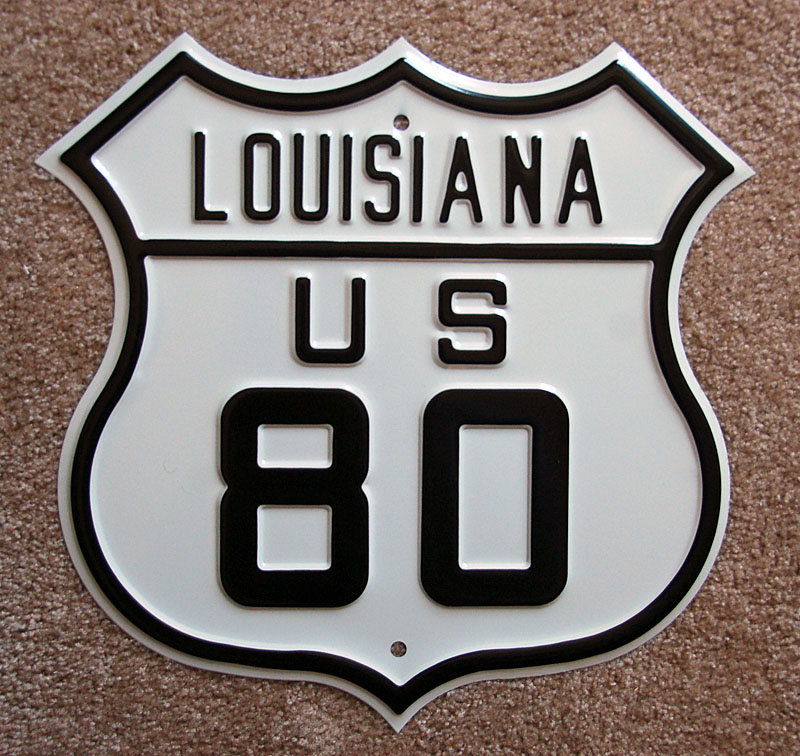 1930s highway marker.