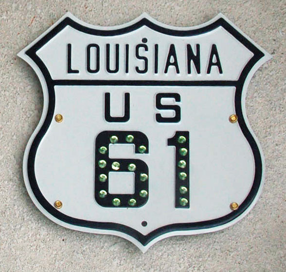 1930s highway marker.