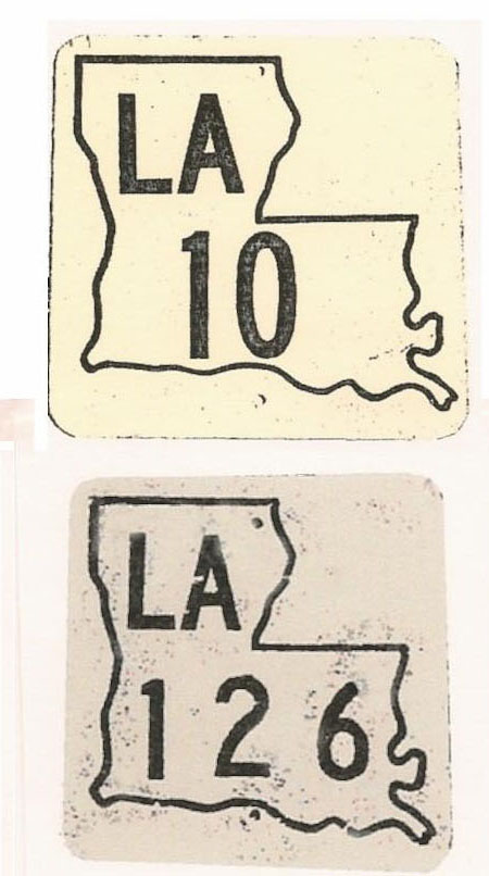 1950s highway marker.