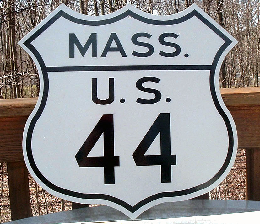 1940s highway marker.