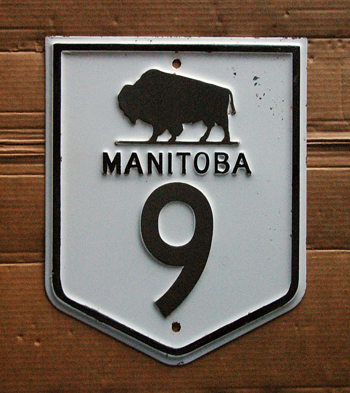 1950s highway marker.