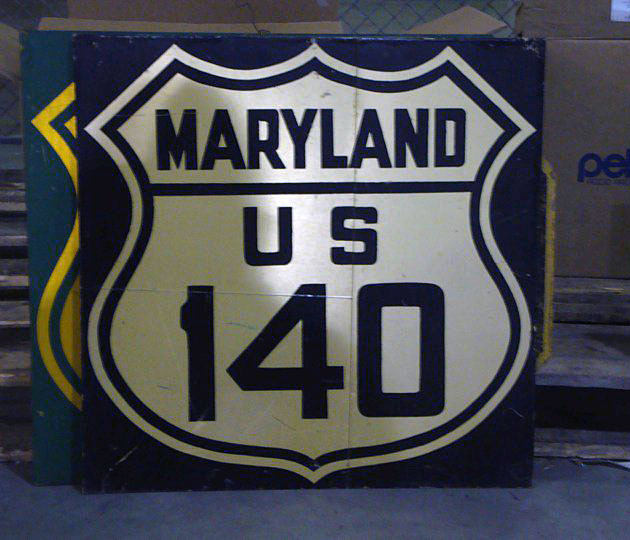 At a Maryland sign shop.