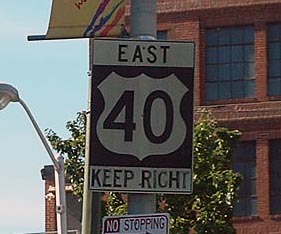 Downtown Baltimore.
