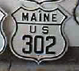 1920s highway marker.