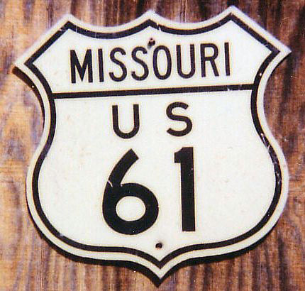 1940s highway marker.