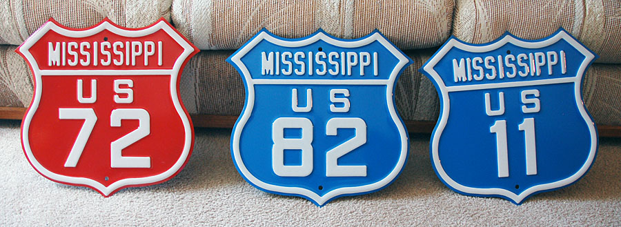 1940s highway marker.