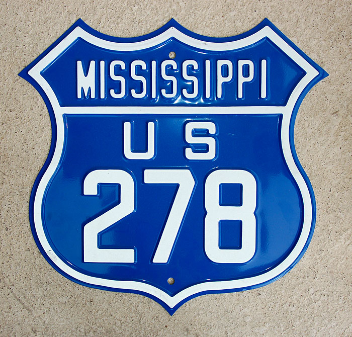 1940s highway marker.